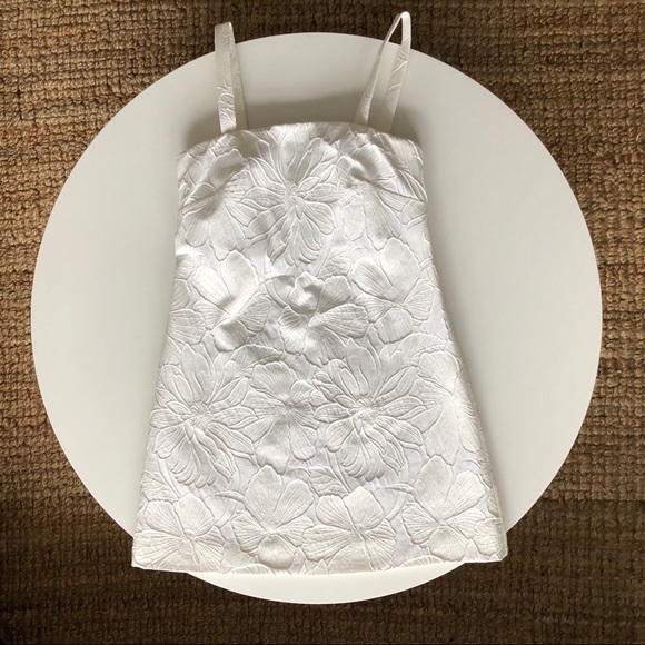 J. Crew Dresses & Skirts - J. Crew Cocktail White Embroidered Dress